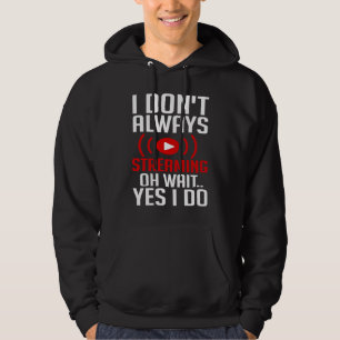 Streaming-Gaming-Streamer-Online-Video-Mikrofon Hoodie