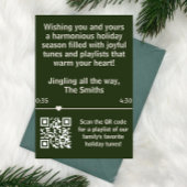 Streaming Music Player - Grünes Foto Weihnachten