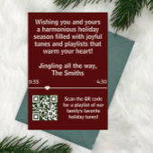 Streaming Music Red Player Foto Weihnachten