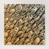 Streaming Orange Abstrakt Puzzle (Vertikal)