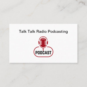 Streaming-Podcast-Studio-Radioshow Visitenkarte