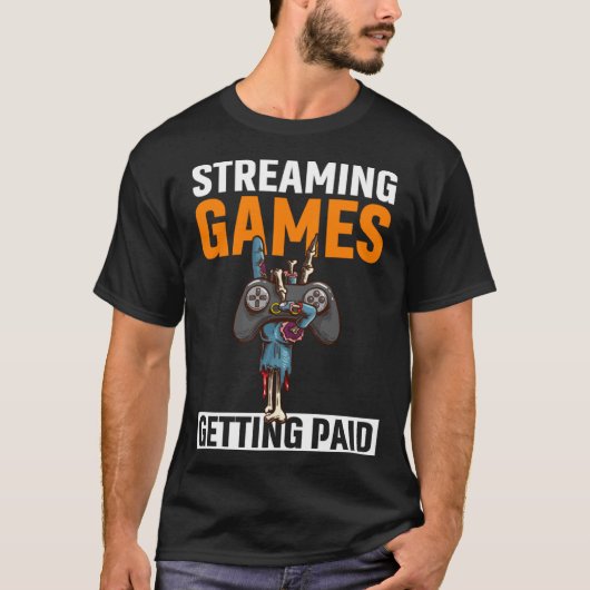 Streaming-Spiele - Bezahlen PC-Video-Spiel T-Shirt (Vorderseite)