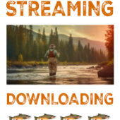 Streaming und Herunterladen der Fliegenfischerei T-Shirt