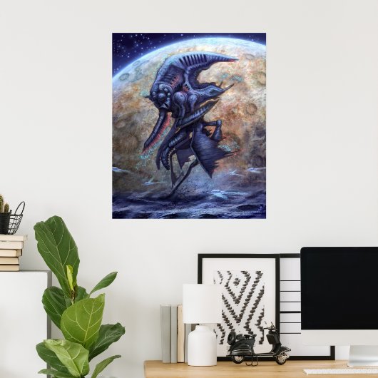 Streamline Gravity Glider Poster (Heimbüro)