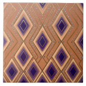 Streamline Modern Disco Waterfall Purple Orange Fliese (Vorderseite)