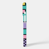 Streamline Moderne Retro Style Geometric Design Case-Mate iPhone Hülle (Rückseite / Links)