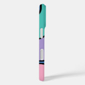 Streamline Moderne Retro Style Geometric Design Case-Mate iPhone Hülle (Rückseite / Rechts)