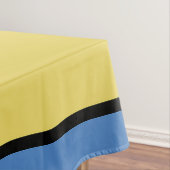 Streamline Moderne Retro Style Geometric Design Tischdecke (Beispiel)
