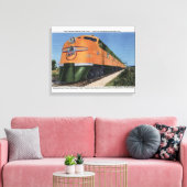 Streamliner "400" bis Milwaukee Leinwanddruck (Insitu (Wohnzimmer))