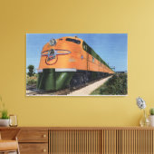 Streamliner "400" bis Milwaukee Leinwanddruck (Insitu (Wohnzimmer))