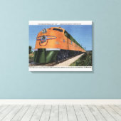 Streamliner "400" bis Milwaukee Leinwanddruck (Insitu (Holzboden))