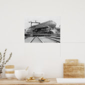 Streamliner auf Turntable Poster (Küche)