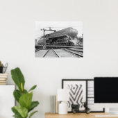 Streamliner auf Turntable Poster (Heimbüro)