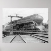 Streamliner auf Turntable Poster (Vorne)