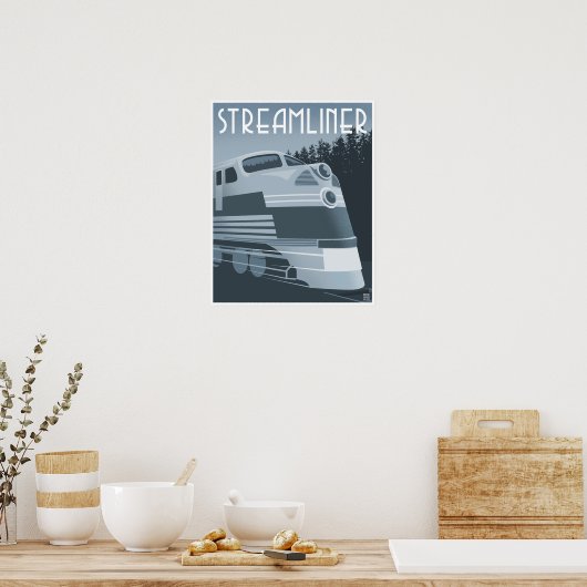 Streamliner Poster (Küche)