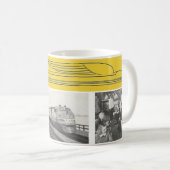 Streamliner, San Francisco, CA Passenger Train Kaffeetasse (VorderseiteRechts)