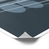 Streamliner-Zug Poster (Ecke)