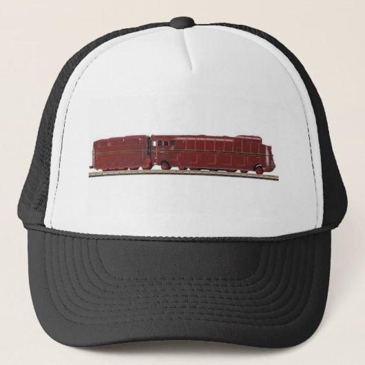 Streamlines Dampflokomotive BR 05 Hat Truckerkappe (Vorderseite)
