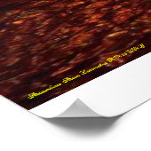 Streamlines Dampflokomotive Poster (Ecke)