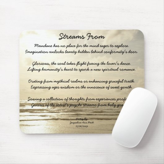 Streams aus der Maus-Pad Mousepad (Mit Mouse)