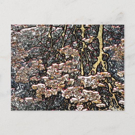 STREAMWASSERSPIEGELUNGEN POSTKARTE (Vorderseite)