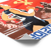 Streben danach, wie Jong Song Ok zu werden, ein At Poster (Ecke)