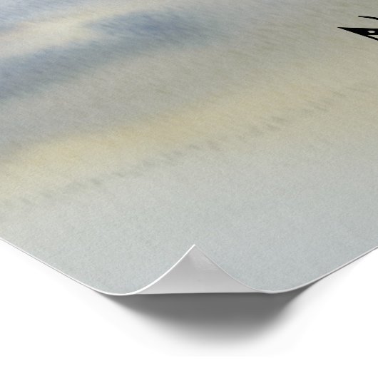 Streben nach einer Welt Poster (Ecke)