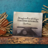 Streben nach Exzellenz Fotoplatte (Seite)