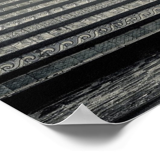 Streben nach Exzellenz Poster (Ecke)