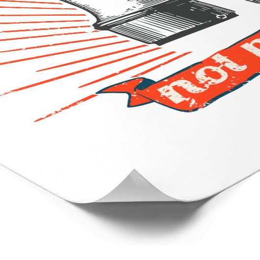 Streben nach Fortschritt Poster (Ecke)