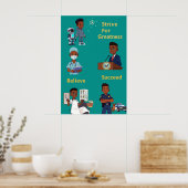 Streben nach Großzügigkeit Poster (Küche)