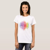 Streben Sie Fortschritt an T-Shirt (Vorne ganz)