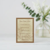 Streben städtische Entwurfs-Visitenkarte Visitenkarte (Stehend Vorderseite)