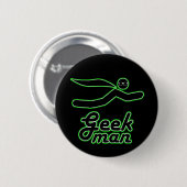 Streber Mann Button (Vorne & Hinten)