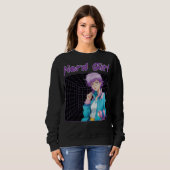 Streberin Sweatshirt (Vorne ganz)