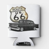 Strecke 66 belüftete Luft und Zeichen Dosenkühler (Rückseite)