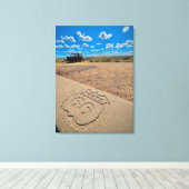 Strecke 66 leinwanddruck (Insitu (Holzboden))