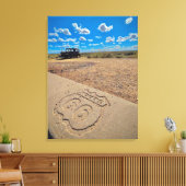 Strecke 66 leinwanddruck (Insitu (Wohnzimmer))