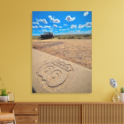 Strecke 66 leinwanddruck (Insitu (Wohnzimmer))