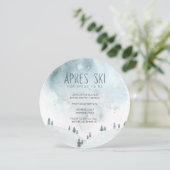 Strecke Apres Ski Bacheloretto Einladung (Stehend Vorderseite)