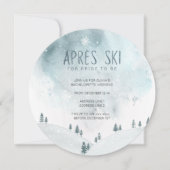 Strecke Apres Ski Bacheloretto Einladung (Vorderseite)