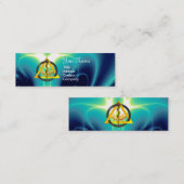 STRECKE DER ASCLEPIUS-DENTISTLEISTUNG MINI VISITENKARTE (Vorne/Hinten)