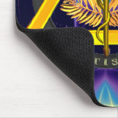 STRECKE DER ASCLEPIUS-DENTISTLEISTUNG MOUSEPAD (Ecke)