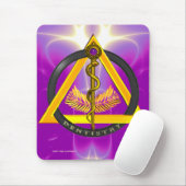 STRECKE DER ASCLEPIUS-DENTISTLEISTUNG MOUSEPAD (Mit Mouse)