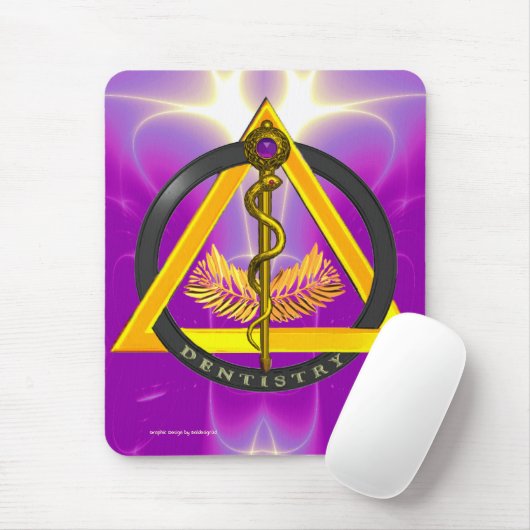 STRECKE DER ASCLEPIUS-DENTISTLEISTUNG MOUSEPAD (Mit Mouse)