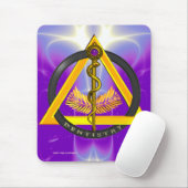 STRECKE DER ASCLEPIUS-DENTISTLEISTUNG MOUSEPAD (Mit Mouse)