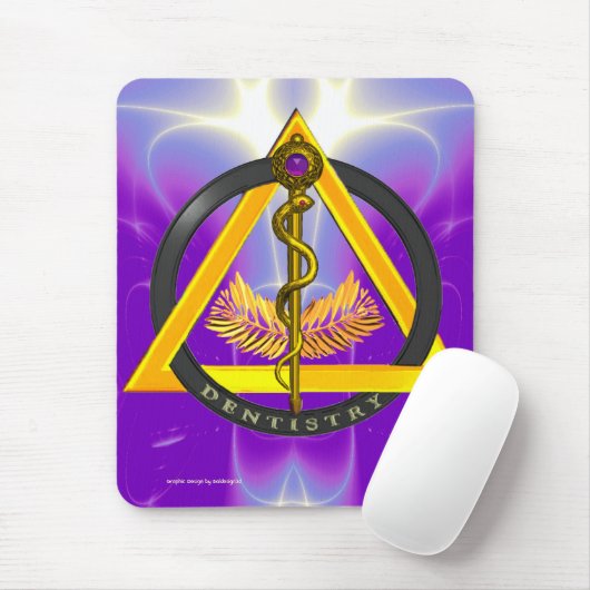 STRECKE DER ASCLEPIUS-DENTISTLEISTUNG MOUSEPAD (Mit Mouse)