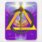 STRECKE DER ASCLEPIUS-DENTISTLEISTUNG MOUSEPAD (Vorne)