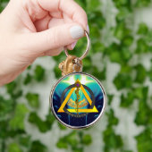 STRECKE DER ASCLEPIUS-DENTISTLEISTUNG SCHLÜSSELANHÄNGER (Hand)