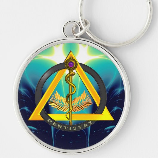 STRECKE DER ASCLEPIUS-DENTISTLEISTUNG SCHLÜSSELANHÄNGER (Vorne)